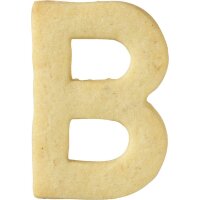 Birkmann Ausstechform Buchstabe B, Edelstahl, 6 cm