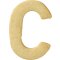Birkmann Ausstechform Buchstabe C, Edelstahl, 6 cm