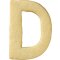 Birkmann Ausstechform Buchstabe D, Edelstahl, 6 cm