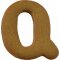 Birkmann Ausstechform Buchstabe Q, Edelstahl, 6 cm
