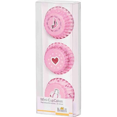 Birkmann Mini-CupCakeförmchen Cake in the City Ø4,5 cm 72 Stück