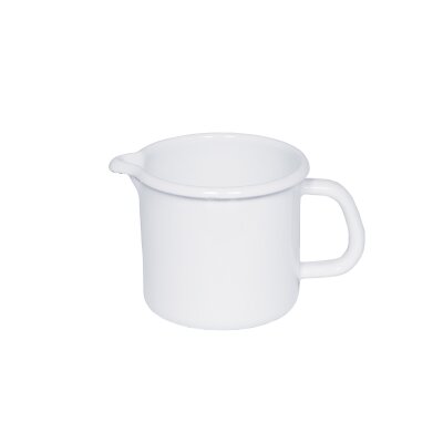Riess Schnabeltopf Milchtopf 0,5 ltr. Ø9 cm weiß