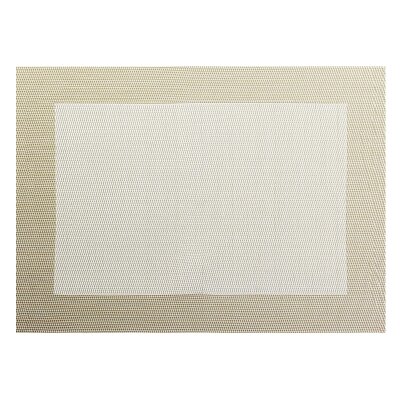 ASA Selection Tischset Weboptik 46x33 cm PVC white kaufen