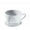 Cilio Kaffeefilter Porzellan Größe 1 weiß