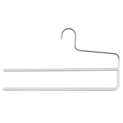 Mawa Hosenbügel KH2 rutschhemmende Stege  35 cm silber