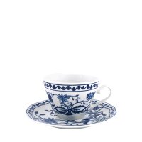TRIPTIS PORZELLAN Kaffee Obere Romantika Zwiebelmuster spülmaschinenfest 0,18 l