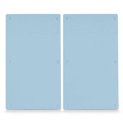 Schneideplatte Abdeckplatte Glas 2er-Set