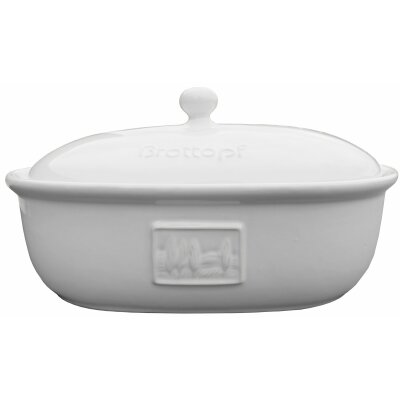 Brottopf La Cucina weiss 36,5x25x20 cm