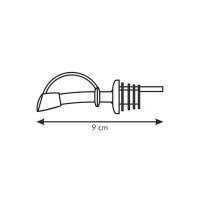 Tescoma Presto Ausgießer 2er-Set Edelstahl Kunststoff
