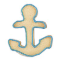 Städter Keksausstecher Anker 5,5 cm Edelstahl