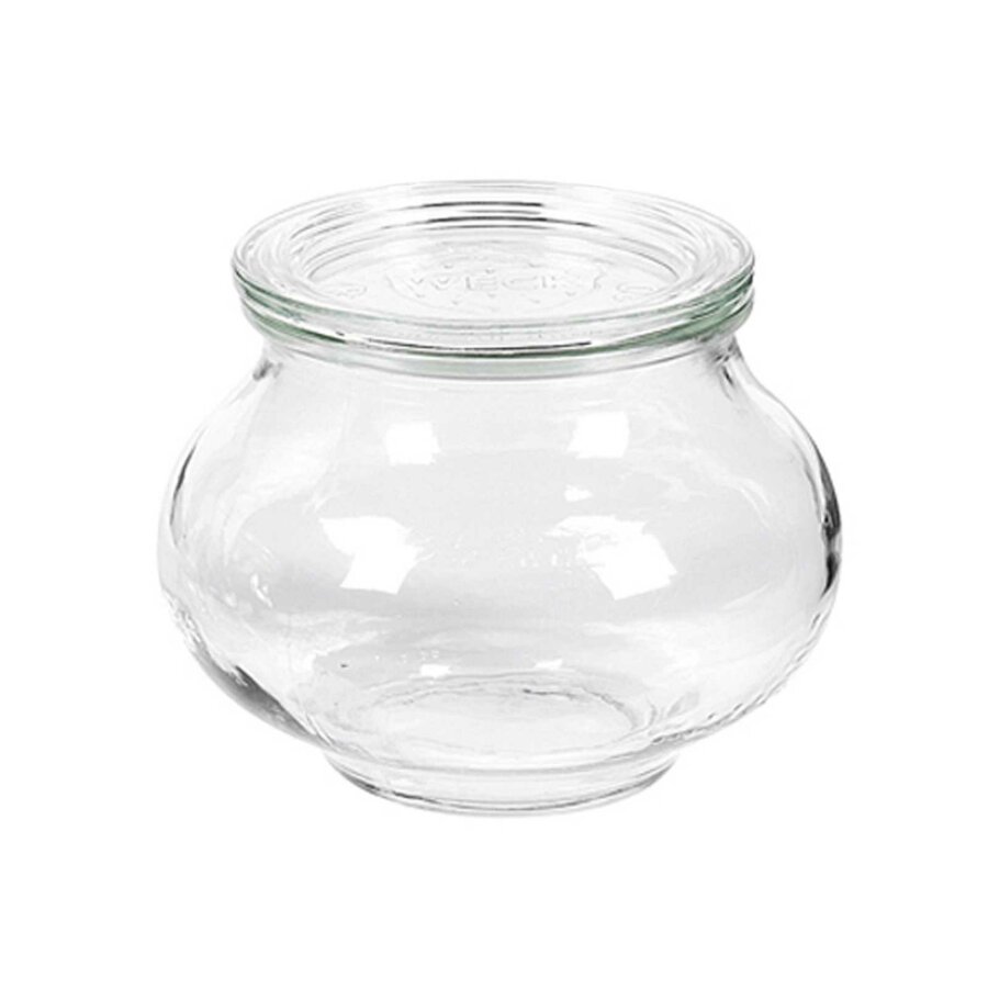 Weck Rundrandglas Schmuckform 220 ml mit 60 mm Deckel