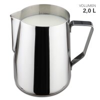 Weis Milchgiesser Edelstahl 2000 ml