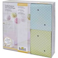 Birkmann CakeStation für 24 CakePops 8 tlg, 10x20x3 cm