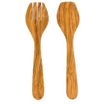 Klawe Salatbesteck Olive 30 cm