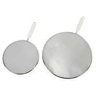 Metaltex Spritzschutzsiebe Aluminium Ø21 + 29  cm...