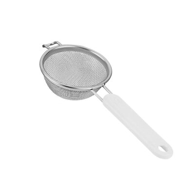 Metaltex Küchensieb Edelstahl Kunststoffgriff Ø07 cm fein Teesieb