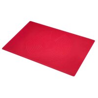 Westmark Teig-Ausrollmatte Silikon rot