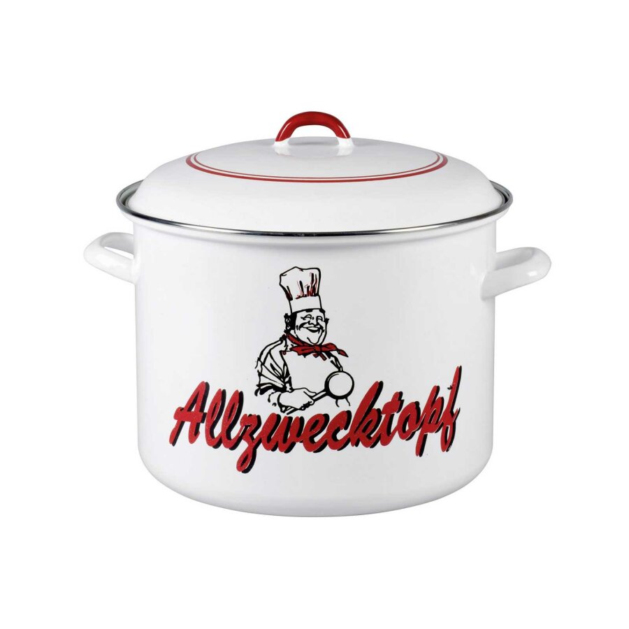 Karl Krüger 22016 Pentola In Alluminio Pressofuso 24cm Con Coperchio In Vetro – Antiaderente, Adatta A Tutti I Fuochi (Induzione Esclusa) Fino A 180°C