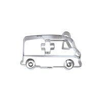 Städter Keksausstecher Krankenwagen 8,5 cm Edelstahl