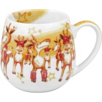 Könitz Henkelbecher Weihnachtsparty 400 ml Porzellan