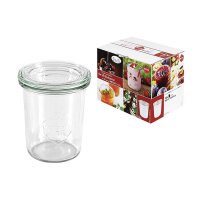 Weck Rundrandglas Sturz 160 ml mit Deckel 60 mm 12er Karton