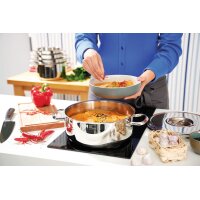 Schulte Ufer Bratentopf Romana i 18 cm 2,0 ltr. Edelstahl