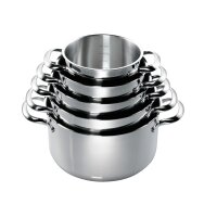 Schulte Ufer Fleischtopf Romana i 24 cm 5,5 ltr. Edelstahl