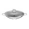 Schulte Ufer Wok Wega Ø34 cm 4,5 ltr. Edelstahl