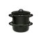 Riess Kartoffelkocher Ø18 cm 2 ltr. Profi Emaille schwarz