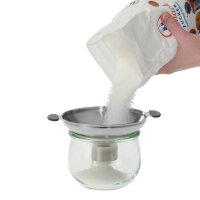 Westmark Marmeladentrichter Einmachtrichter Edelstahl 15 cm