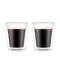 Bodum Canteen 2 Stück Glas doppelwandig 0.2 ltr. transparent