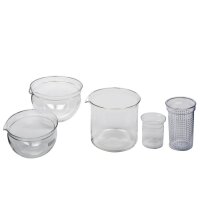 Bodum ERSATZTEIL Kunststofffilter zu Teebereiter 1.5 l, 1761, 1860, 1870, 1917, 10554, Transparent