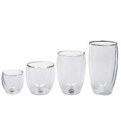 Bodum Pavina Glas doppelwandig 0,08 ltr. 2er Set transparent