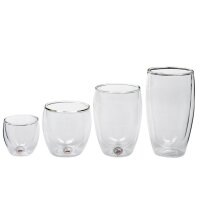 Bodum Pavina Glas doppelwandig 0,08 ltr. 2er Set transparent