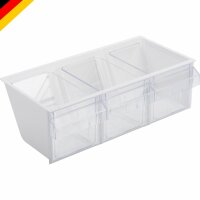 Westmark Schüttengehäuse mit 3 Küchenschütten Milano
