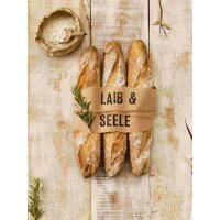 Birkmann Baguette-Blech, Laib und Seele, 38,5 x 28 cm, mit hochwertiger Antihaftbeschichtung