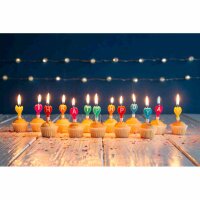 Motiv-Dekorationskerzen Maiback Happy Birthday