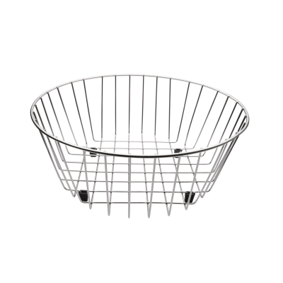 Weis Spülkorb rund Ø37 cm mit Gummifüßen Edelstahl