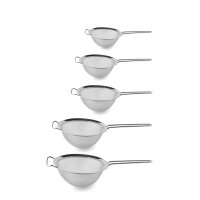 Weis Küchensieb Seiher mit breitem Rand 25 cm mittel Edelstahl