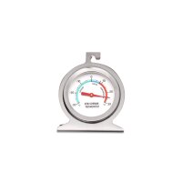 Weis Kühlschrankthermometer 6,5 cm Edelstahl