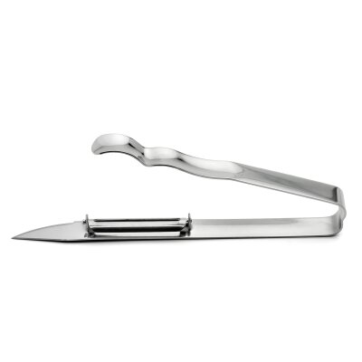 Weis Spargelschäler mit Doppelschneide und Spitze Edelstahl