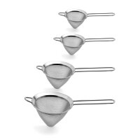 Weis Spitzsieb fein Ø 10 cm 0,5 mm Masche Edelstahl