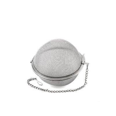 Weis Teekugel Gewürzkugel mit Kette 10 cm Edelstahl