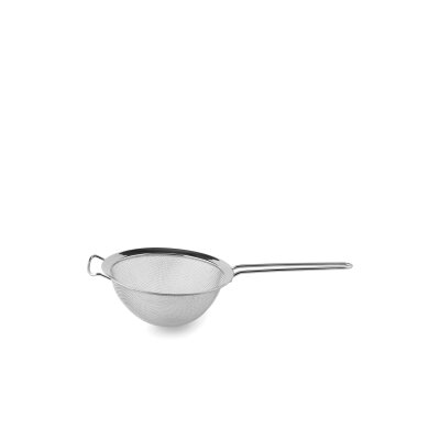 Weis Küchensieb Seiher mit breitem Rand 12 cm mittel Edelstahl