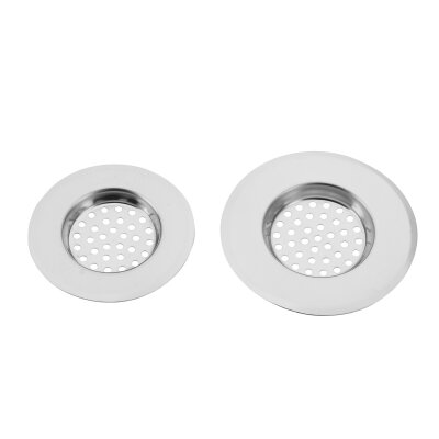 Weis Abflusssieb 2er-Set Edelstahl