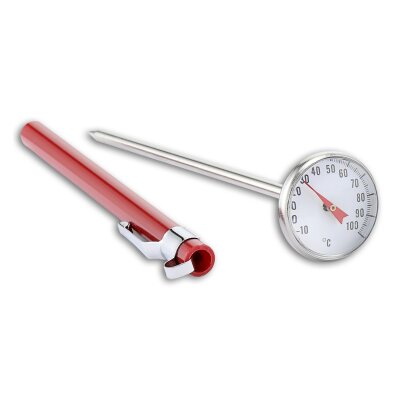 Weis Küchenthermometer mit Hygienehülle 13 cm Edelstahl