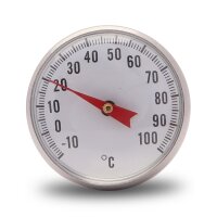 Weis Küchenthermometer mit Hygienehülle 13 cm...