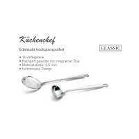 Weis Reislöffel Küchenchef 24 cm Edelstahl