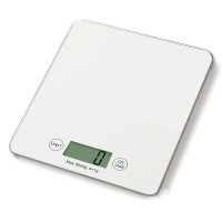 Weis Küchenwaage digital bis 5 kg weiß