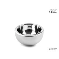 Weis Servierschüssel doppelwandig Ø19 cm 1,0...